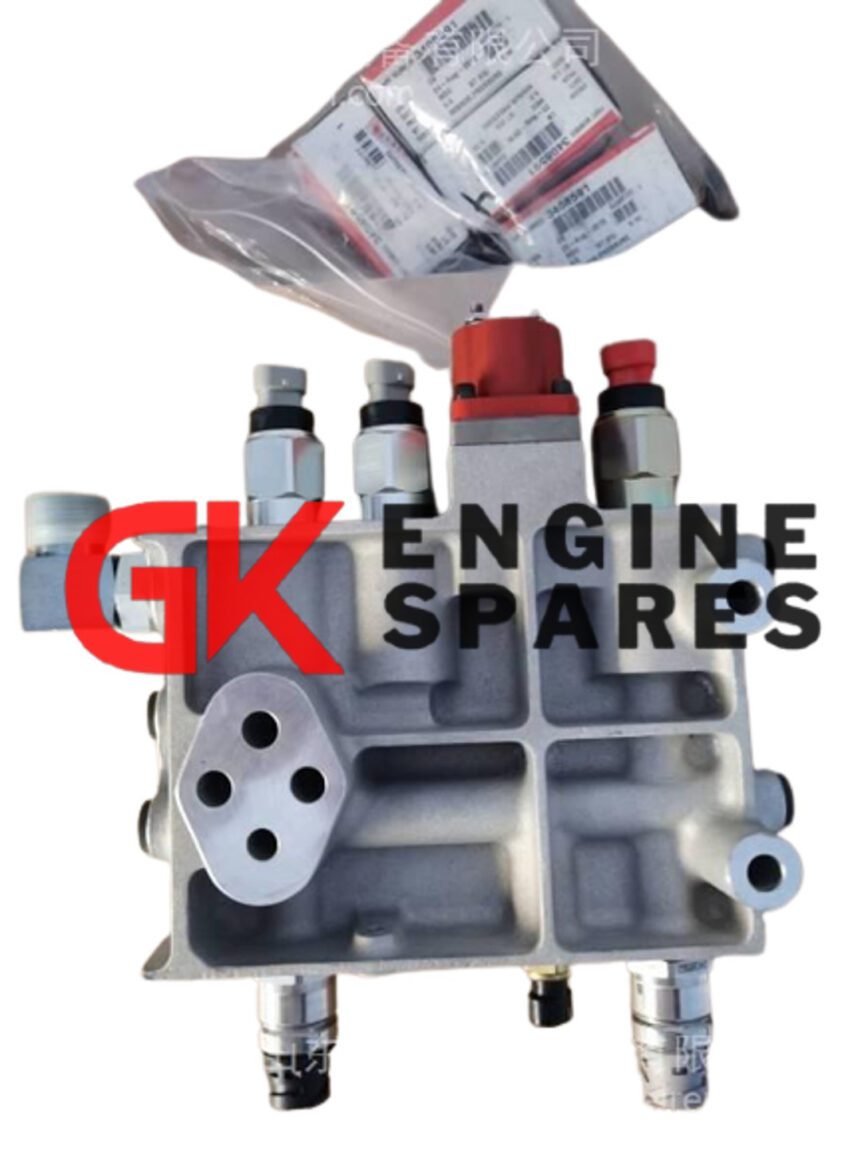 Cummins Electronic Fuel Control Valve 4002041/3417079 For Qsk19 Engine